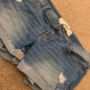 Jean shorts